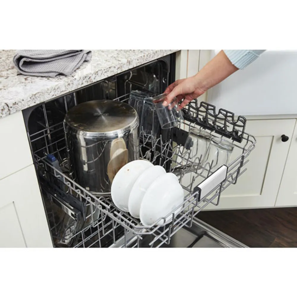 Maytag 24" 50dB Built-In Dishwasher w/ Stainless Steel Tub (MDB4949SKZ) - Stainless Steel