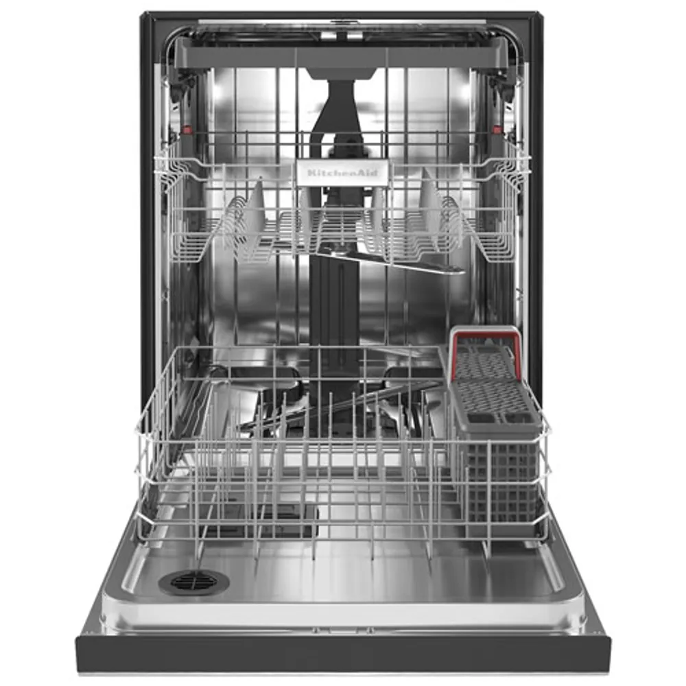 KitchenAid 24" 39dB Built-In Dishwasher with Third Rack (KDFE204KPS) - Stainless Steel