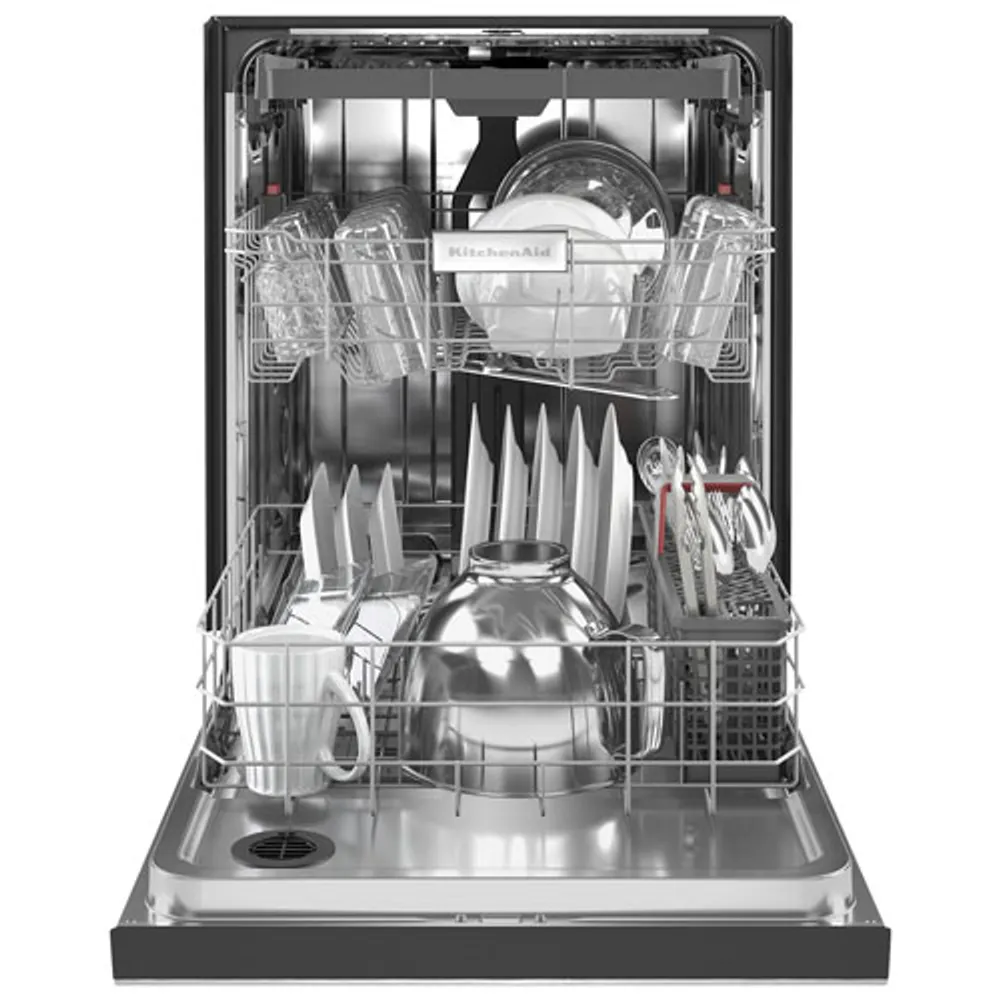 KitchenAid 24" 39dB Built-In Dishwasher with Third Rack (KDFE204KPS) - Stainless Steel