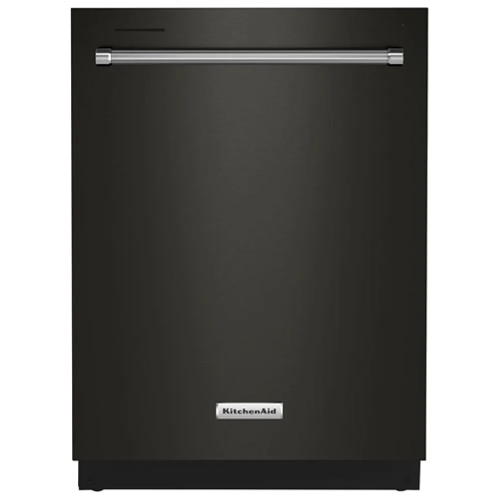 KitchenAid 24" 39dB Built-In Dishwasher with Third Rack (KDTE204KBS) - Black Stainless Steel