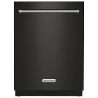 KitchenAid 24" 39dB Built-In Dishwasher with Third Rack (KDTE204KBS) - Black Stainless Steel