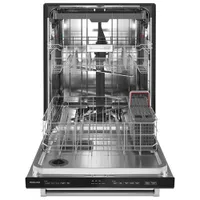 KitchenAid 24" 39dB Built-In Dishwasher with Third Rack (KDTE204KBS) - Black Stainless Steel