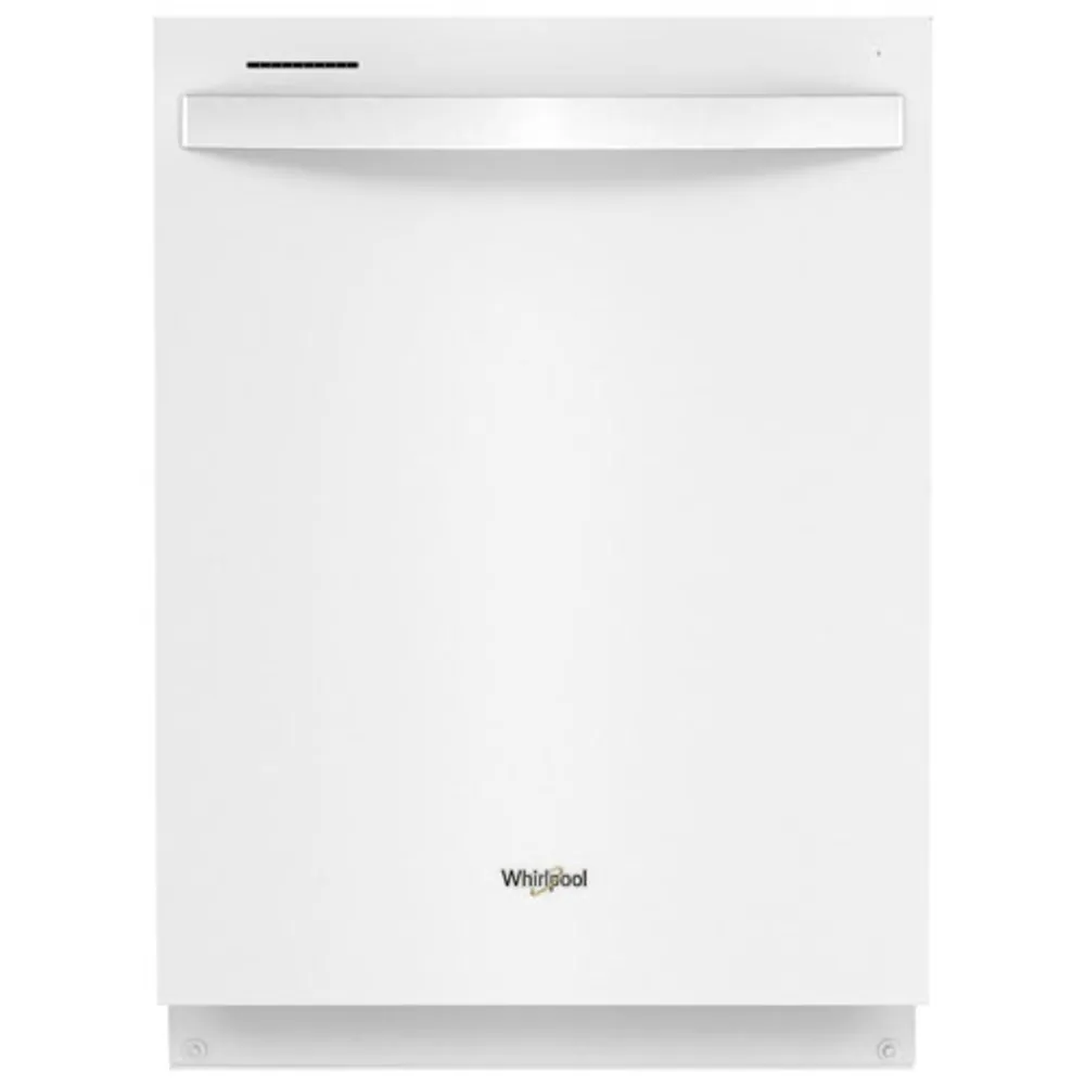 Whirlpool 24" 47dB Built-In Dishwasher with Third Rack (WDT750SAKW) - White