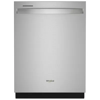 Whirlpool 24" 47dB Built-In Dishwasher with Third Rack (WDT750SAKZ) - Stainless Steel