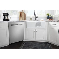Whirlpool 24" 47dB Built-In Dishwasher with Third Rack (WDT750SAKZ) - Stainless Steel
