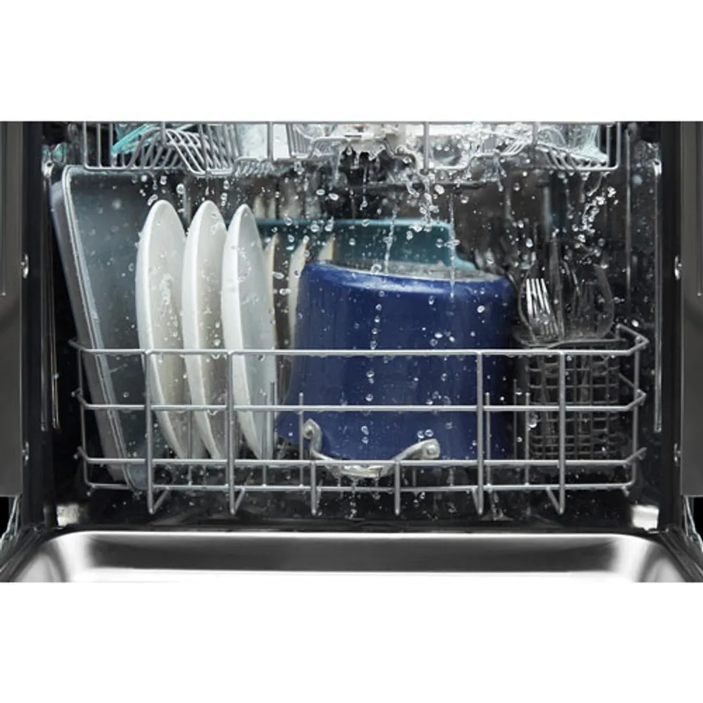 Whirlpool 24" 41dB Built-In Dishwasher with Third Rack (WDTA80SAKZ) - Stainless Steel