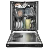 Whirlpool 24" 41dB Built-In Dishwasher with Third Rack (WDTA80SAKZ) - Stainless Steel