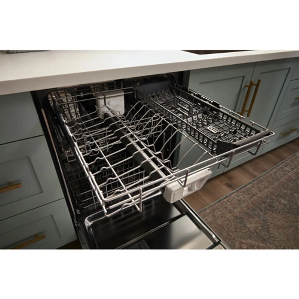 Whirlpool 24" 41dB Built-In Dishwasher with Third Rack (WDTA80SAKZ) - Stainless Steel