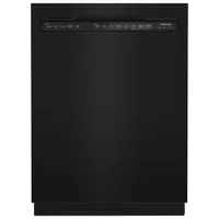 KitchenAid 24" 39dB Built-In Dishwasher with Third Rack (KDFE204KBL) - Black