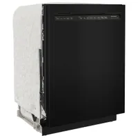 KitchenAid 24" 39dB Built-In Dishwasher with Third Rack (KDFE204KBL) - Black
