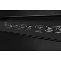 KitchenAid 24" 39dB Built-In Dishwasher with Third Rack (KDFE204KBL) - Black