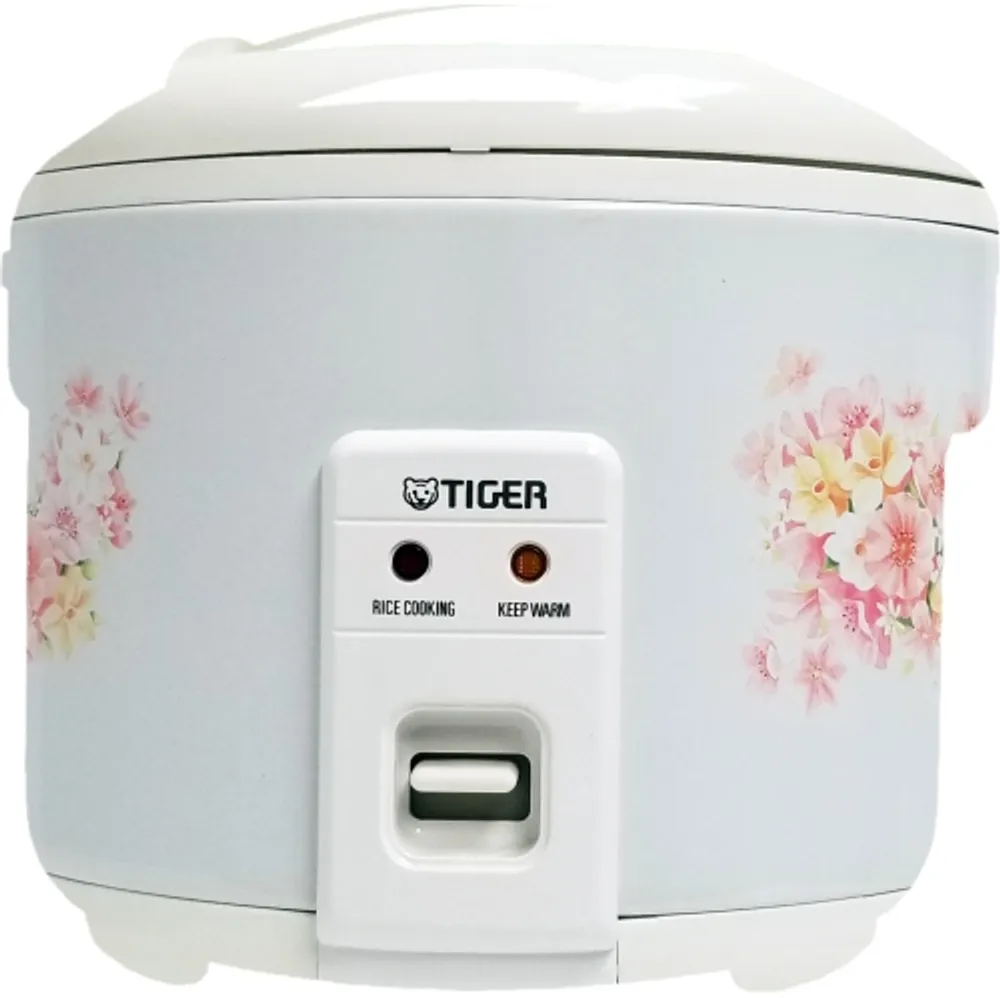 Tiger JNP-S18U 10-Cup Rice Cooker and Warmer, Stainless Steel Gray