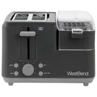 West Bend Breakfast Station - 2-Slice - Black