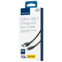 Insignia 1M (3.3 ft.) USB A-to-C 3.2 Gen 2 10Gbps-Speed Cable - Only at Best Buy