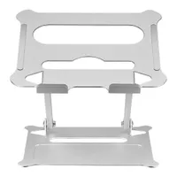 Support ergonomique ajustable d'Insignia pour portable - Argenté - Exclusivité Best Buy