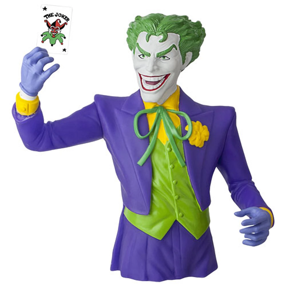 Monogram DC - Classic Joker Bust Coin Bank