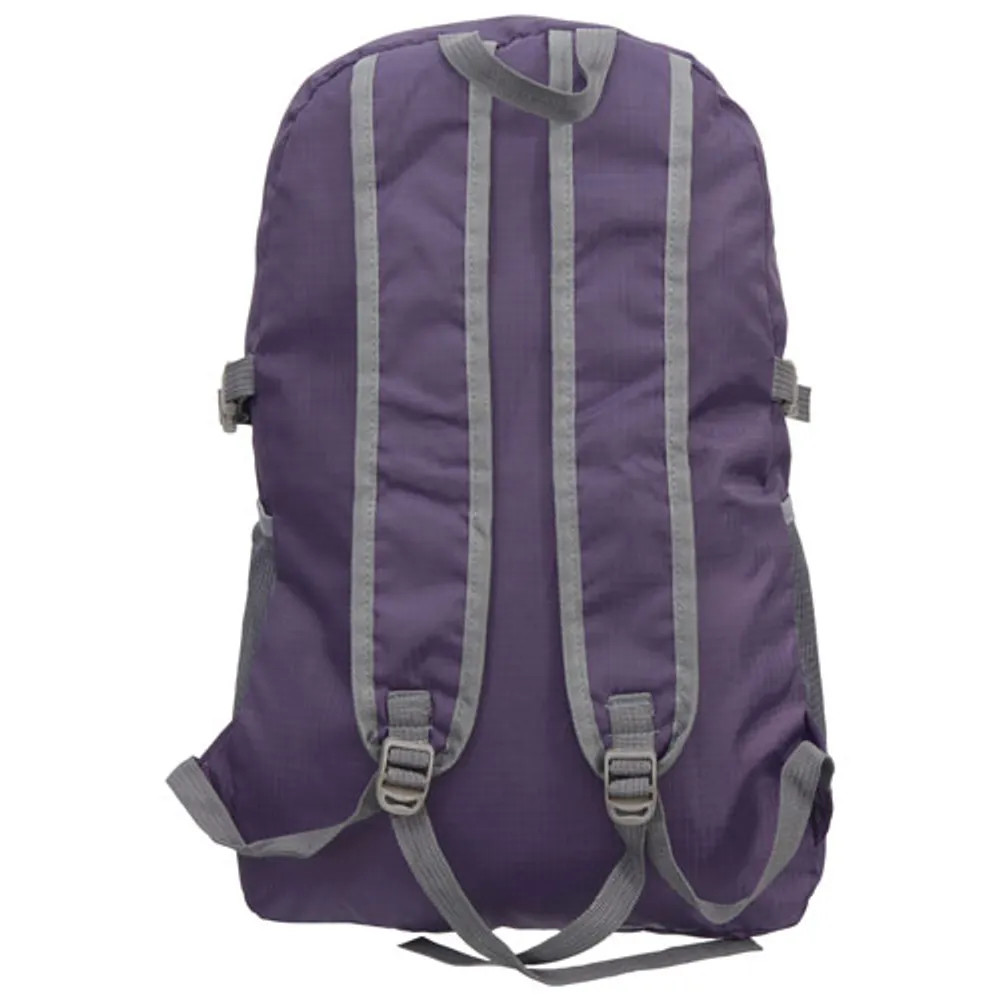 Nicci Foldable 12" Laptop Travel Backpack - Purple