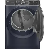 GE 7.8 Cu. Ft. Electric Steam Dryer (GFD85ESMNRS) - Sapphire Blue