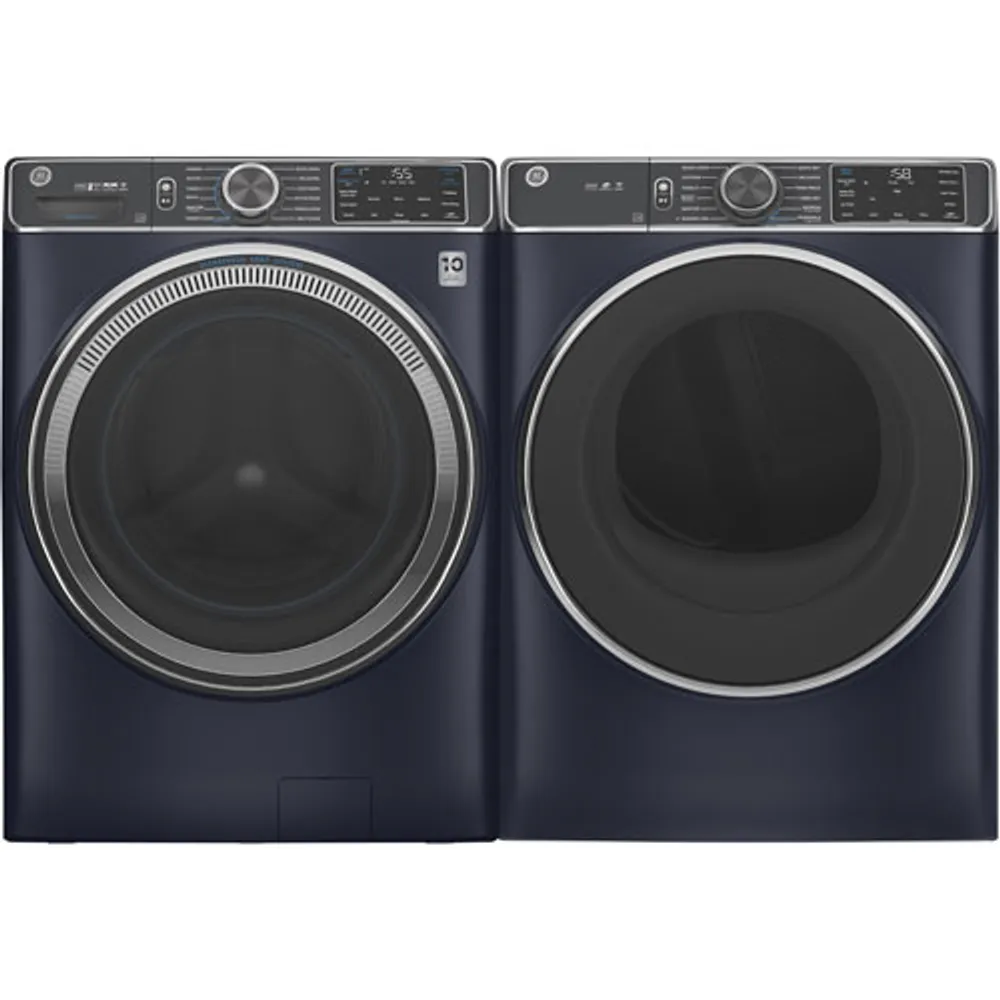 GE 7.8 Cu. Ft. Electric Steam Dryer (GFD85ESMNRS) - Sapphire Blue