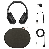 Casque d'écoute Bluetooth à suppression du bruit WH-1000XM4 de Sony - Noir