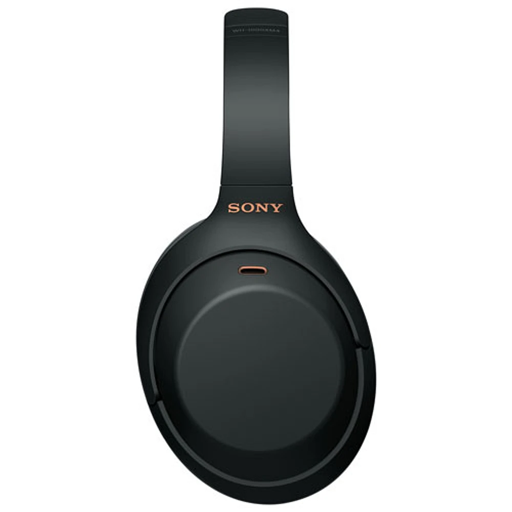 Casque d'écoute Bluetooth à suppression du bruit WH-1000XM4 de Sony - Noir