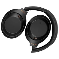 Casque d'écoute Bluetooth à suppression du bruit WH-1000XM4 de Sony - Noir