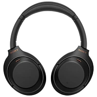 Casque d'écoute Bluetooth à suppression du bruit WH-1000XM4 de Sony - Noir