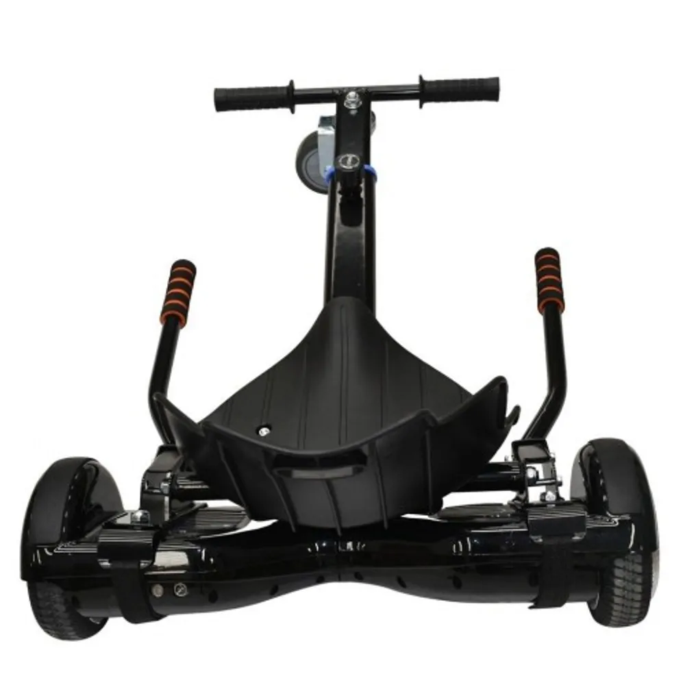 Black All Terrain Hoverkart for Hoverboard - Kart 6 Inch Wheels