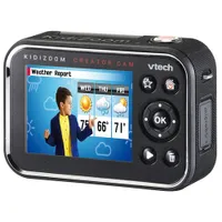 Appareil photo numérique HD KidiZoom Creator Cam de VTech avec trépied - Noir/Rouge