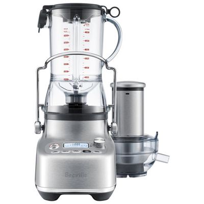 Breville 3X Bluicer Pro 1.5L 1100-Watt Stand Blender and Juicer - Brushed Stainless Steel