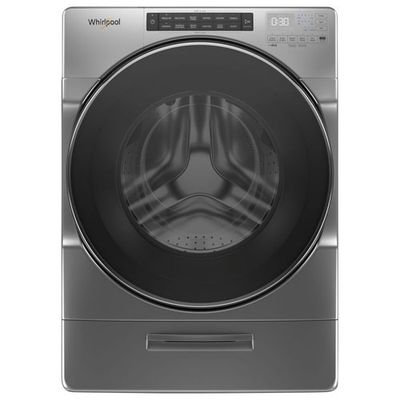 Whirlpool 5.2 Cu. Ft. HE Front Load Steam Washer (WFW6620HC) - Chrome - Open Box - Perfect Condition