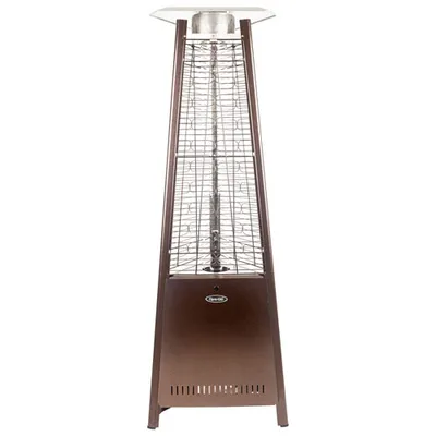 Dyna-Glo 73" Pyramid Freestanding Propane Patio Heater - 42,000 BTU - Hammered Bronze