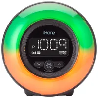 iHome IBT295BC2 Bluetooth Alarm Clock With USB Port