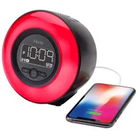 iHome IBT295BC2 Bluetooth Alarm Clock With USB Port