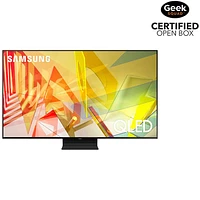 Open Box - Samsung 65" 4K UHD HDR QLED Tizen Smart TV (QN65Q90TAFXZC) - Titan Black