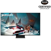 Open Box - Samsung 65" 8K UHD HDR QLED Tizen Smart TV (QN65Q800TAFXZC) - Titan Black