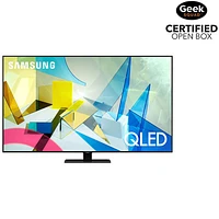 Open Box - Samsung 75" 4K UHD HDR QLED Tizen Smart TV (QN75Q8DTAFXZC) - Titan Black - Only at Best Buy