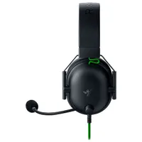 Casque de jeu BlackShark V2 X avec microphone de Razer - Noir/Vert