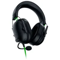 Casque de jeu BlackShark V2 X avec microphone de Razer - Noir/Vert