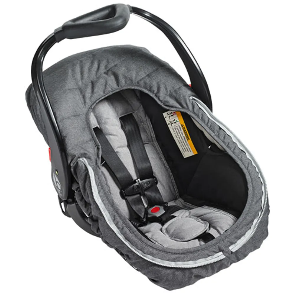 JJ Cole Bundleme Car Seat Cover - Heather Grey