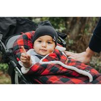 JJ Cole Urban Bundleme Infant Bunting Bag - Buffalo Check