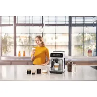 Philips 2200 Automatic Espresso Machine with LatteGo Milk Frother - Black