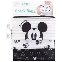 Bumkins Reusable Snack Bags - 3-Pack - Mickey Mouse