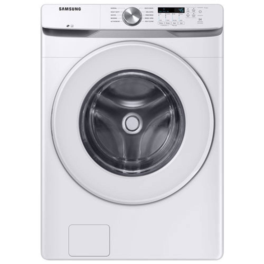 Samsung 5.2 Cu. Ft. HE Front Load Washer (WF45T6000AW/A5) - White - Open Box