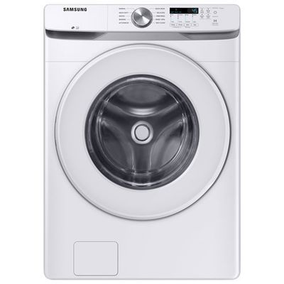 Samsung 5.2 Cu. Ft. HE Front Load Washer (WF45T6000AW/A5) - White - Open Box