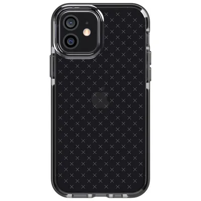 Étui souple ajusté Evo Check de tech21 pour iPhone 12/12 Pro - Noir