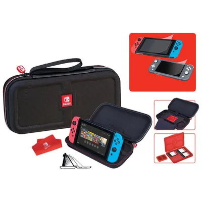 RDS Game Traveler Case Bundle for Nintendo Switch & Switch Lite - Black