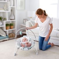 Ingenuity Chadwick SmartBounce Automatic Bouncer - Grey