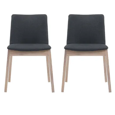 Deco Modern Polyester Dining Chair - Set of 2