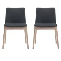 Deco Modern Polyester Dining Chair - Set of 2